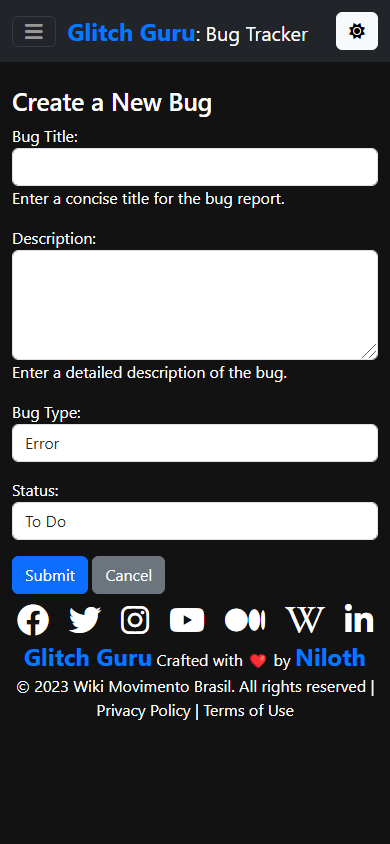 Dark Theme Demo